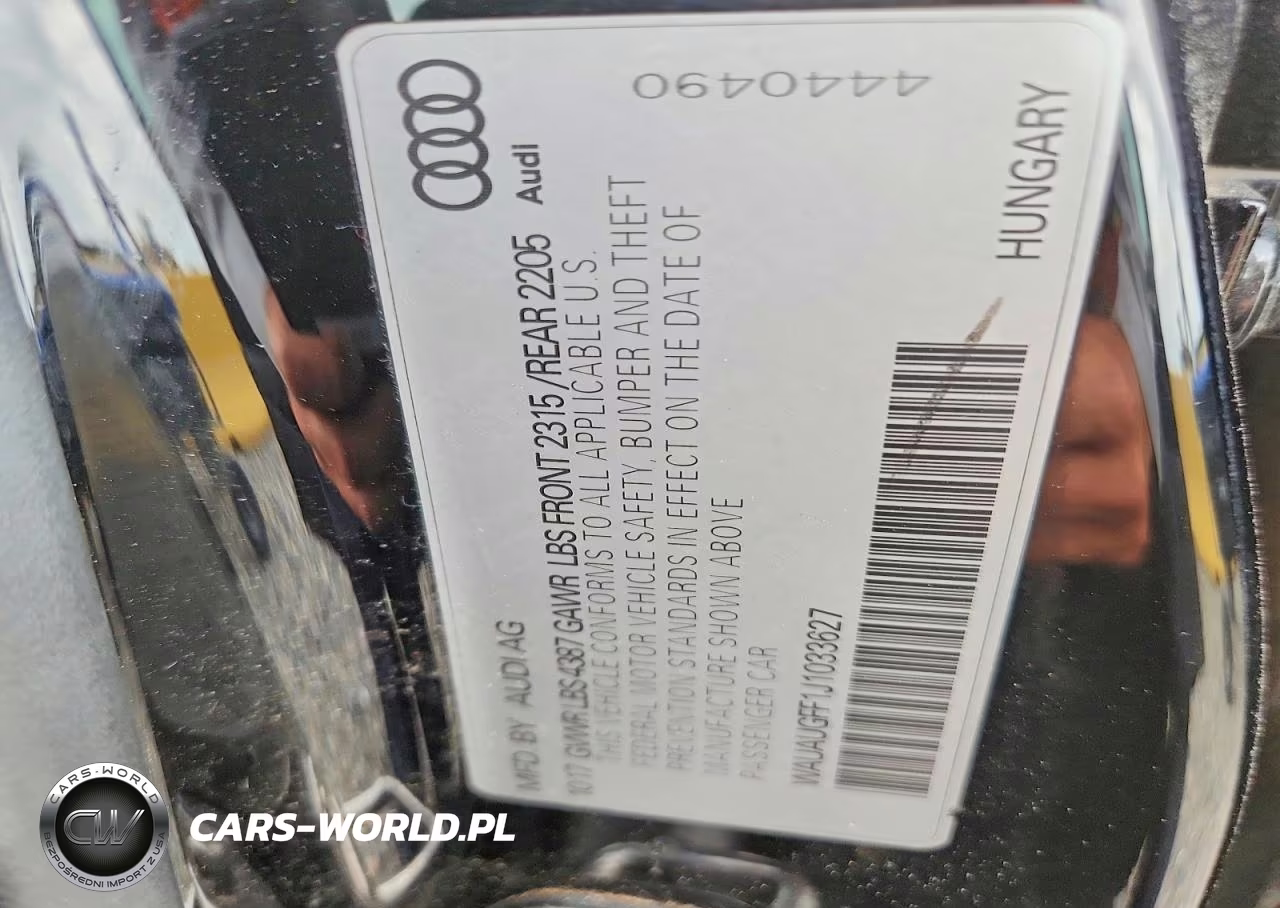 2018 Audi A3 Premium VIN:WAUAUGFF1J1033627 - 12