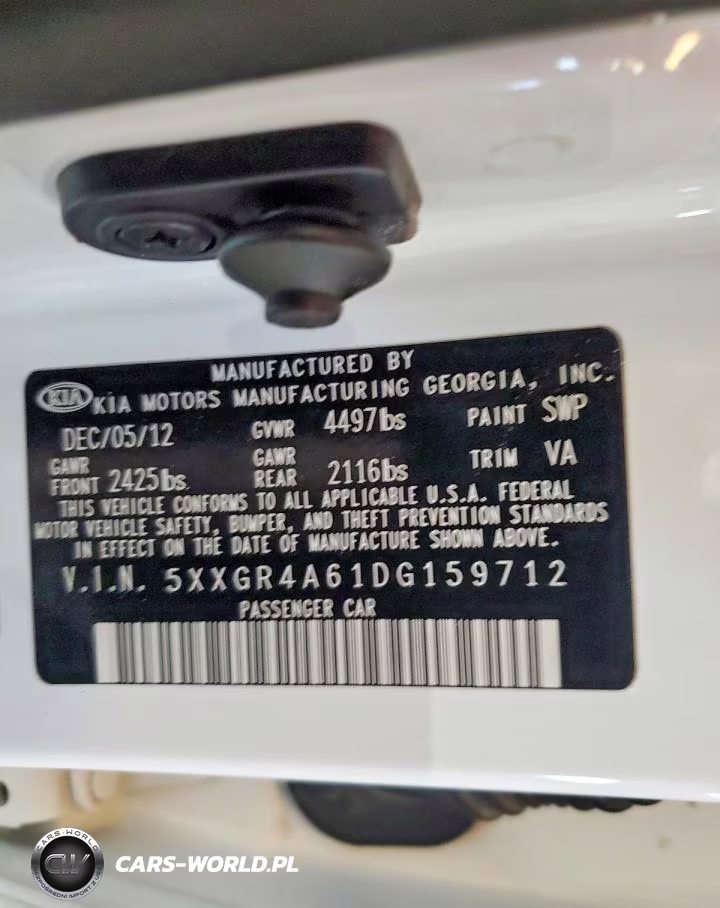 2013 Kia Optima Sx VIN:5XXGR4A61DG159712 - 12