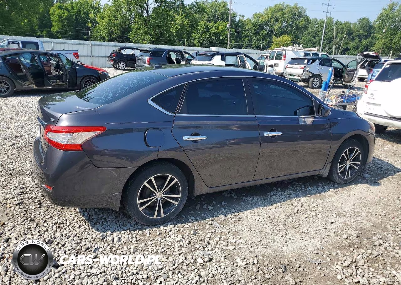 2015 Nissan Sentra Sv VIN:3N1AB7AP1FY315524 - 3