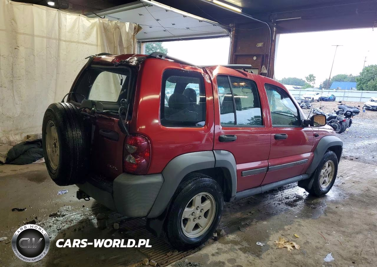 2006 Jeep Liberty Sport VIN:1J4GL48K86W232560 - 3