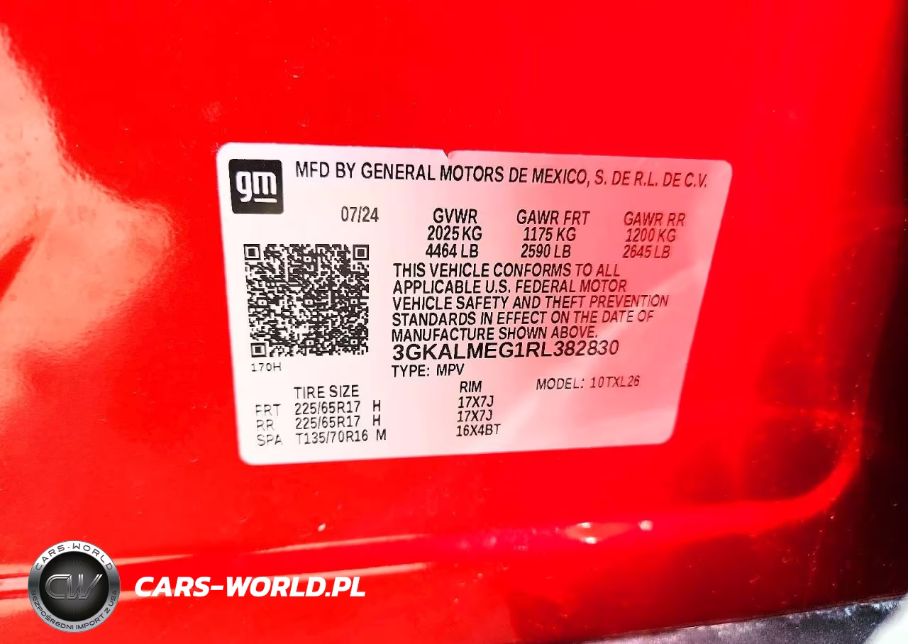 2024 GMC Terrain Fwd Sle VIN:3GKALMEG1RL382830 - 13