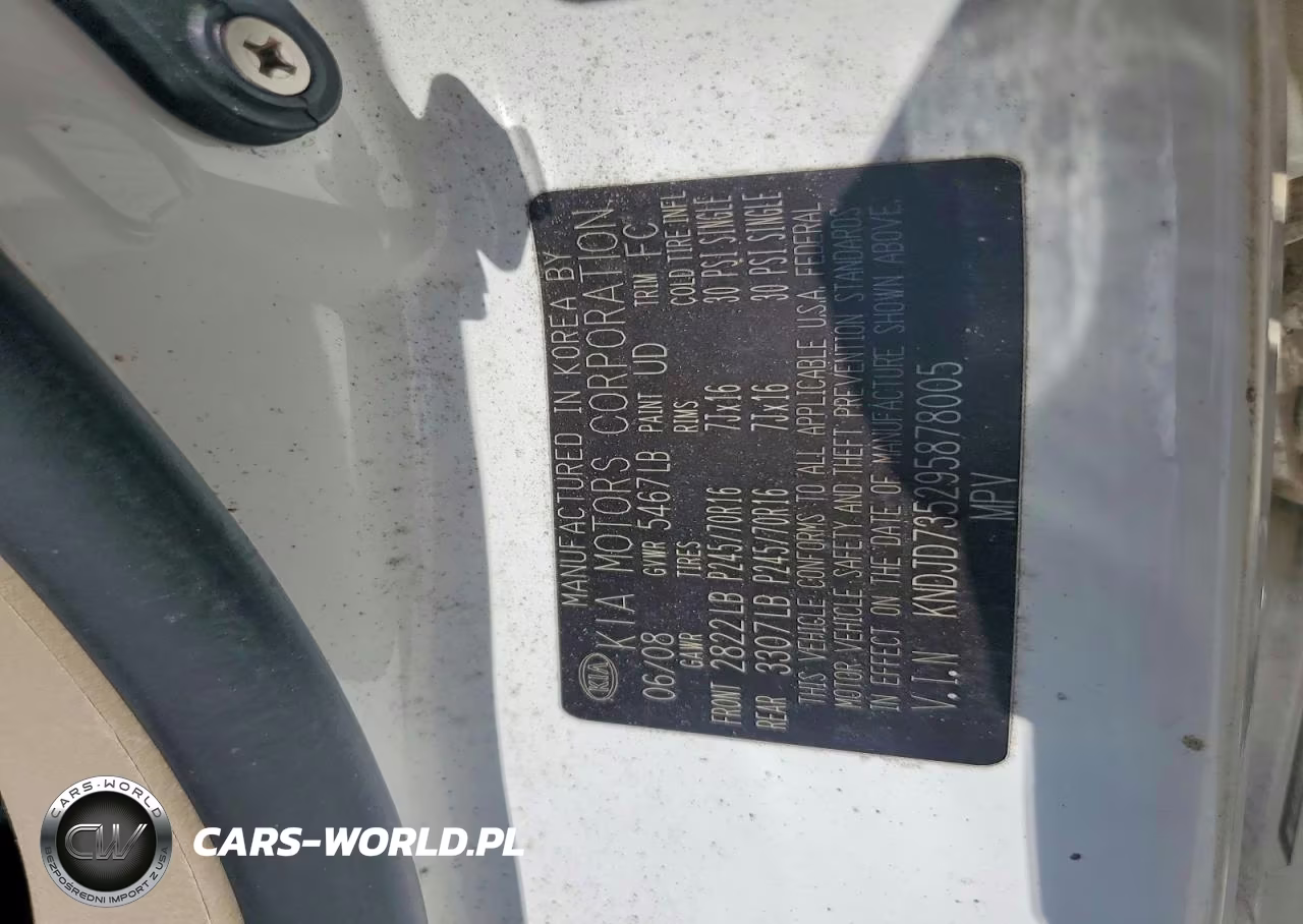 2009 Kia Sorento Base VIN:KNDJD735295878005 - 12