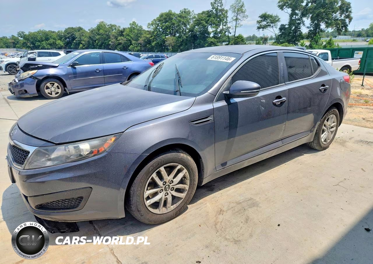 2011 Kia Optima Lx VIN:KNAGM4A74B5190040 - 1