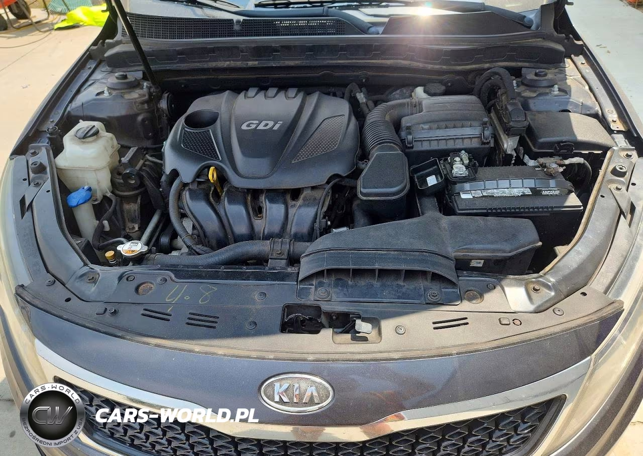 2011 Kia Optima Lx VIN:KNAGM4A74B5190040 - 11