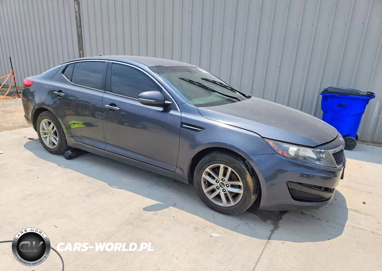 2011 Kia Optima Lx VIN:KNAGM4A74B5190040 - 4