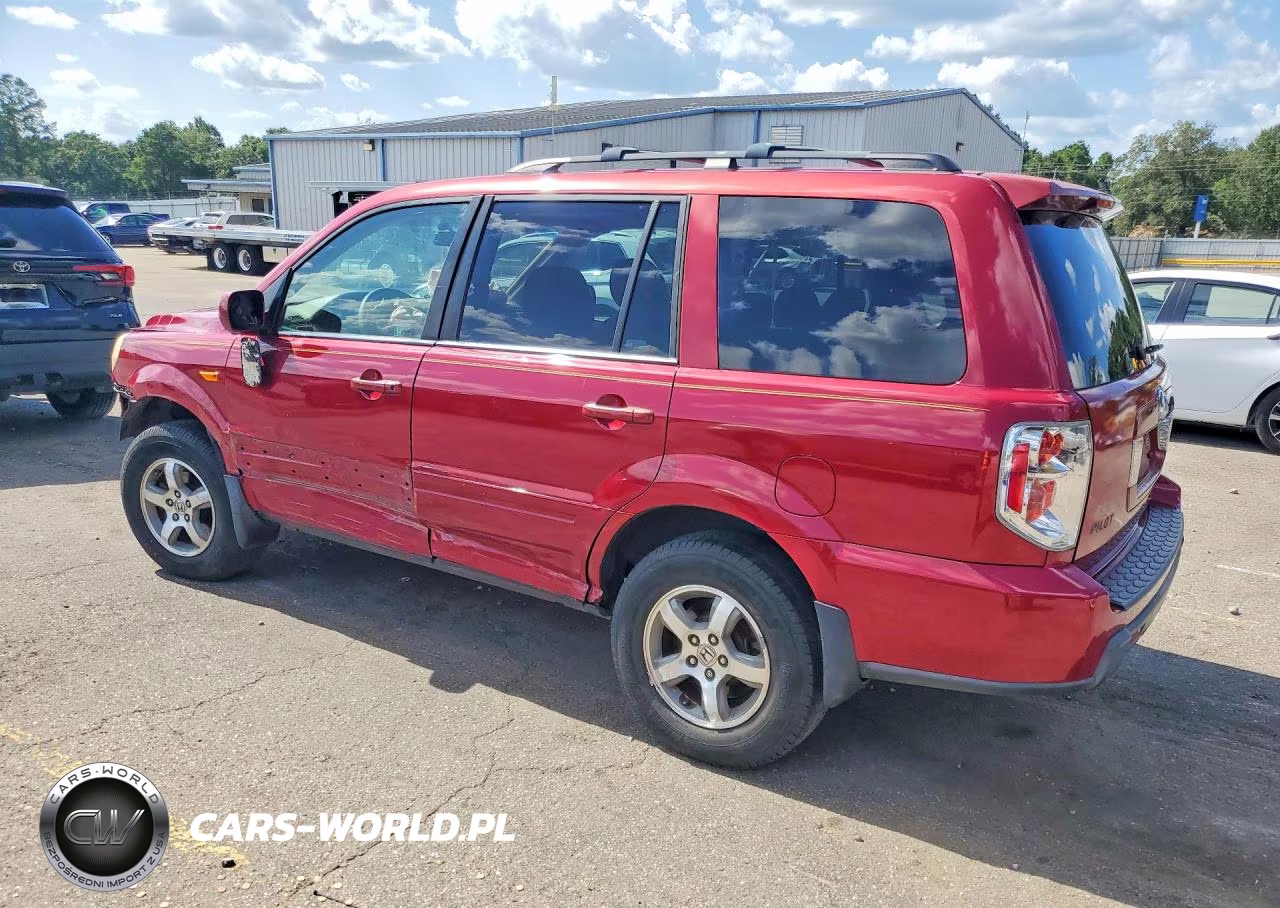 2006 Honda Pilot Ex VIN:5FNYF28416B041669 - 2