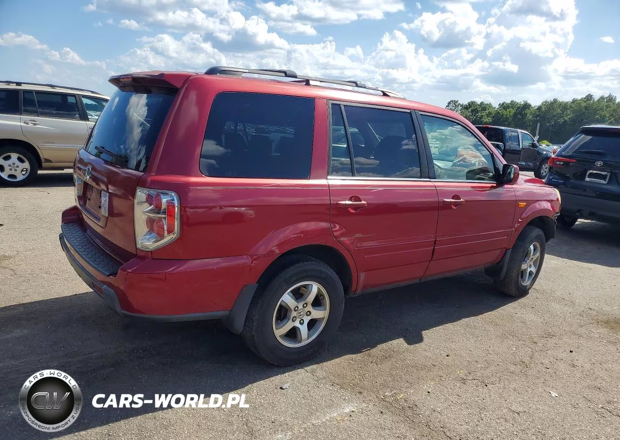 2006 Honda Pilot Ex VIN:5FNYF28416B041669 - 3
