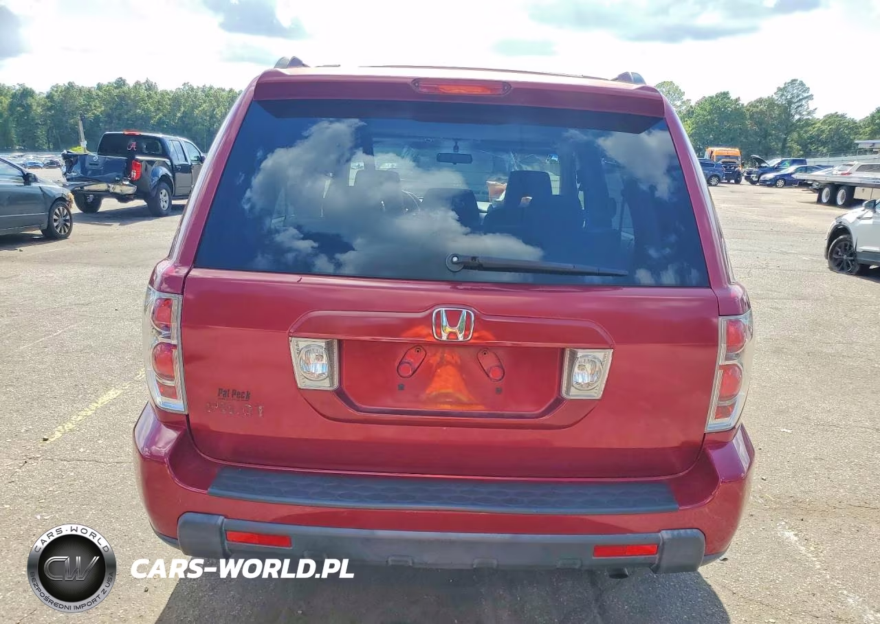 2006 Honda Pilot Ex VIN:5FNYF28416B041669 - 6