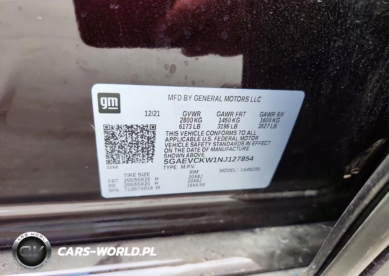 2022 Buick Enclave Avenir VIN:5GAEVCKW1NJ127854 - 12