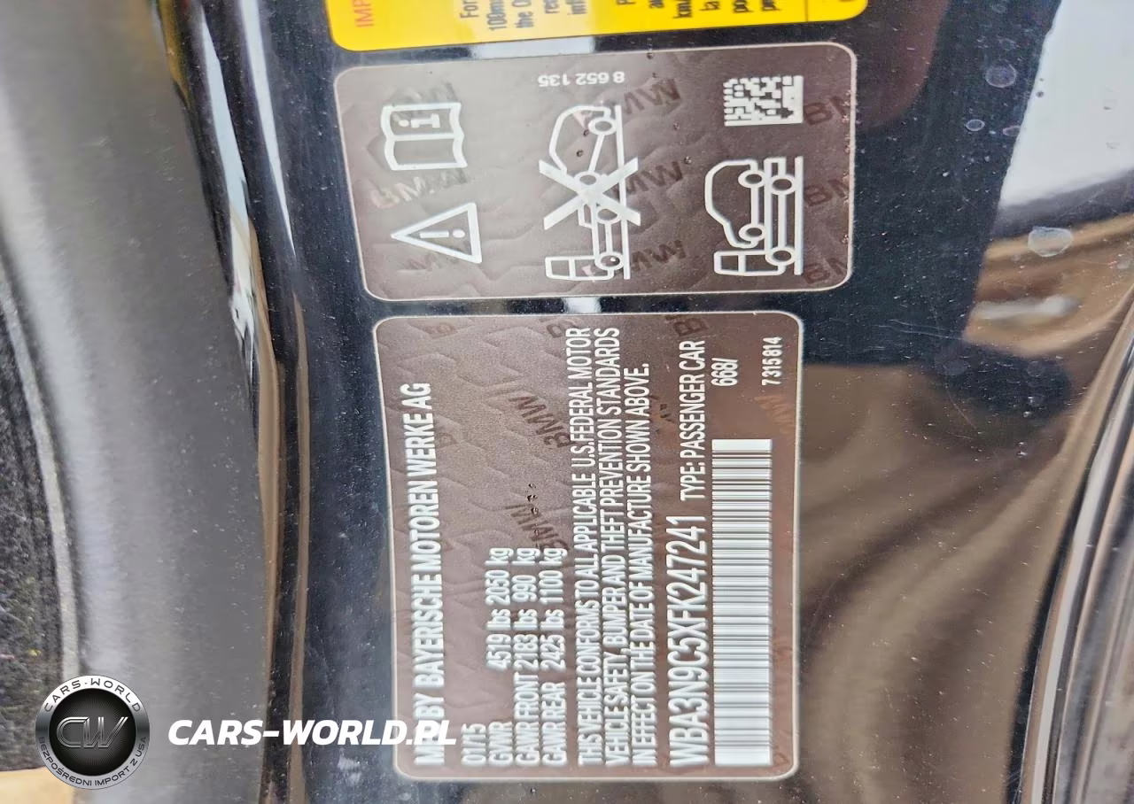 2015 BMW 428 Xi VIN:WBA3N9C5XFK247241 - 12