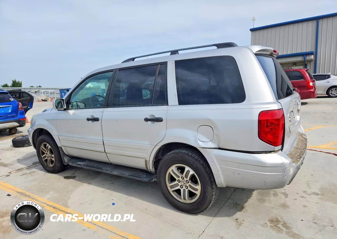 2003 Honda Pilot Ex VIN:2HKYF18413H538857 - 2