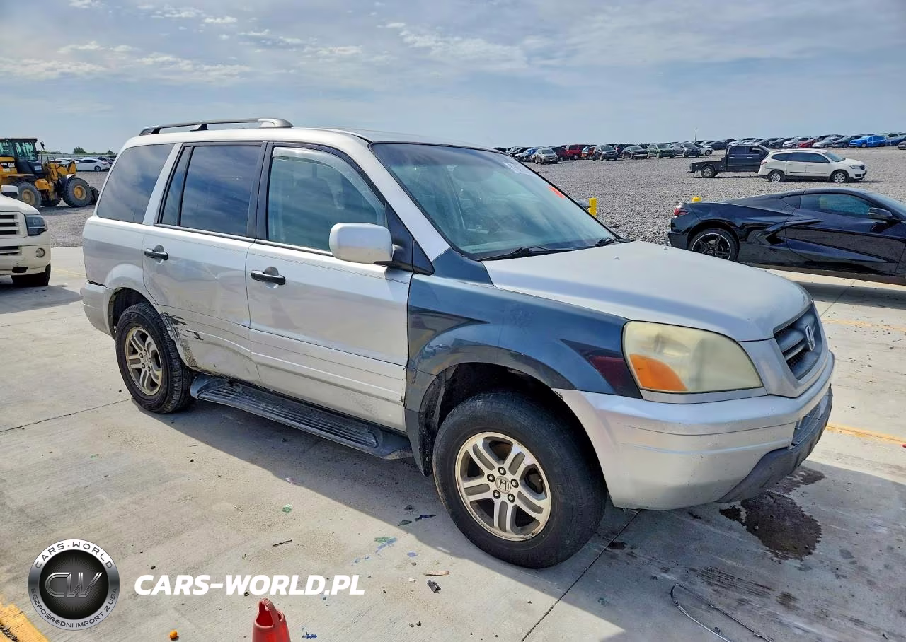 2003 Honda Pilot Ex VIN:2HKYF18413H538857 - 4