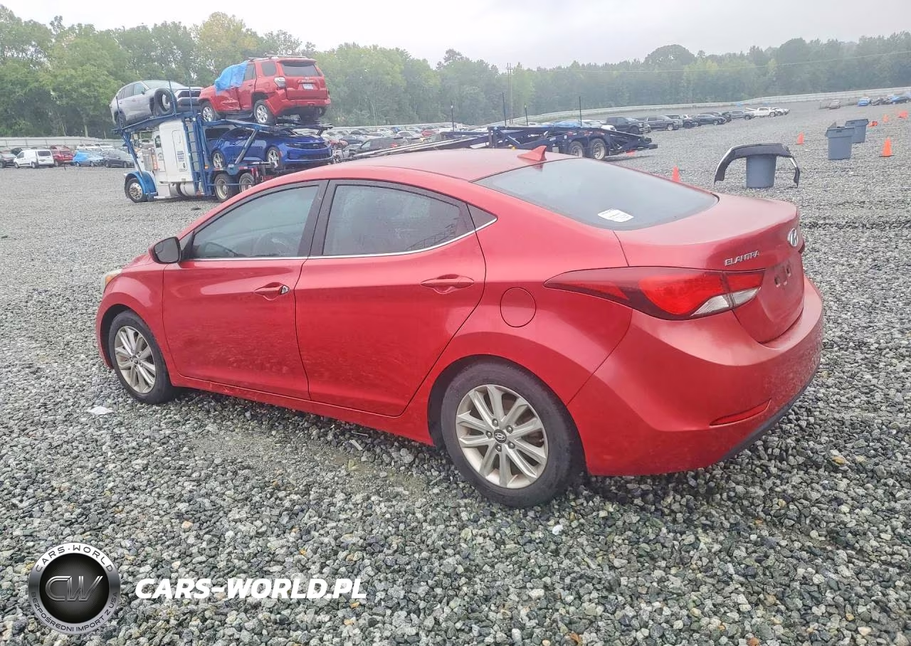 2015 Hyundai Elantra Se VIN:KMHDH4AE0FU224040 - 2