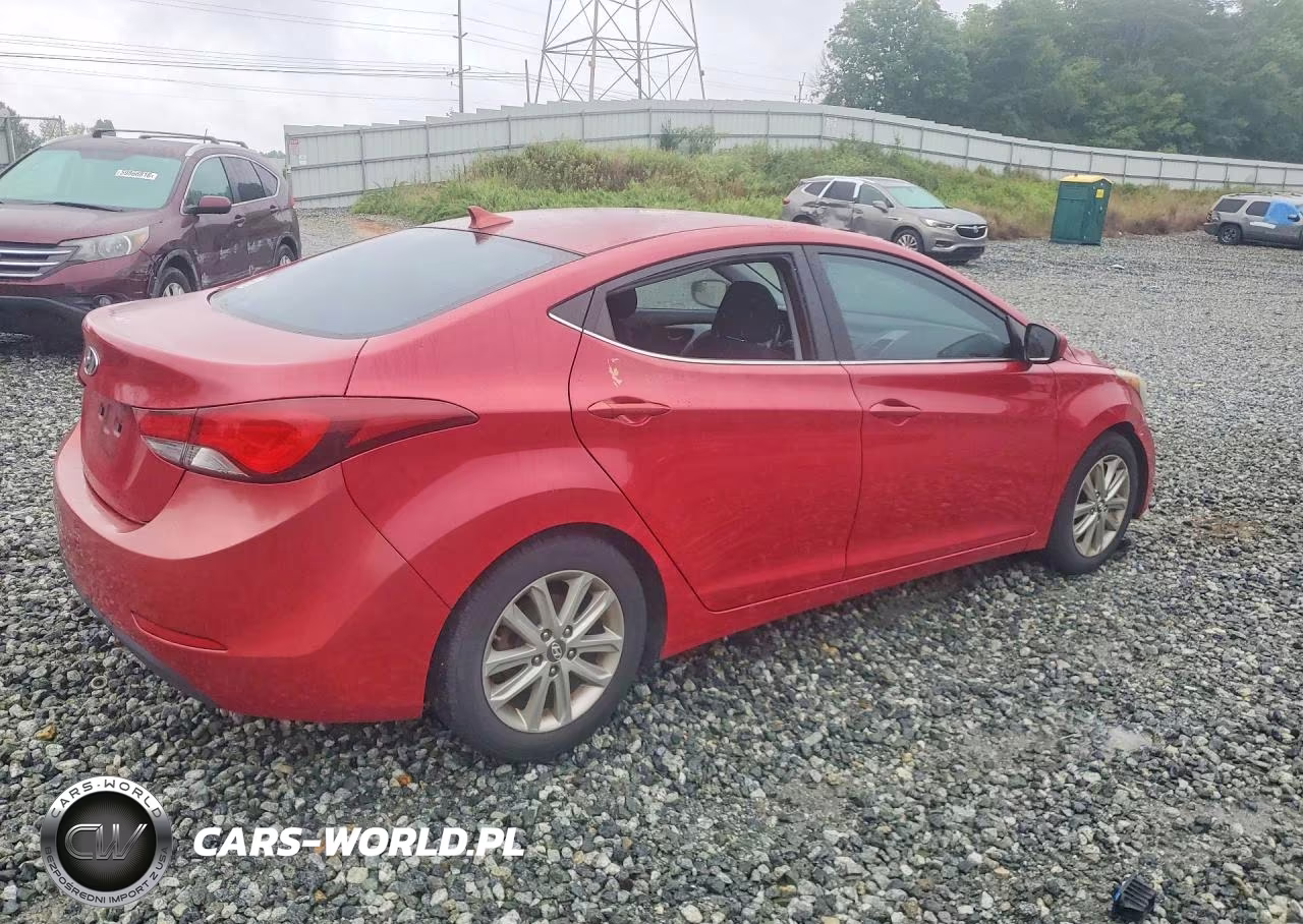 2015 Hyundai Elantra Se VIN:KMHDH4AE0FU224040 - 3