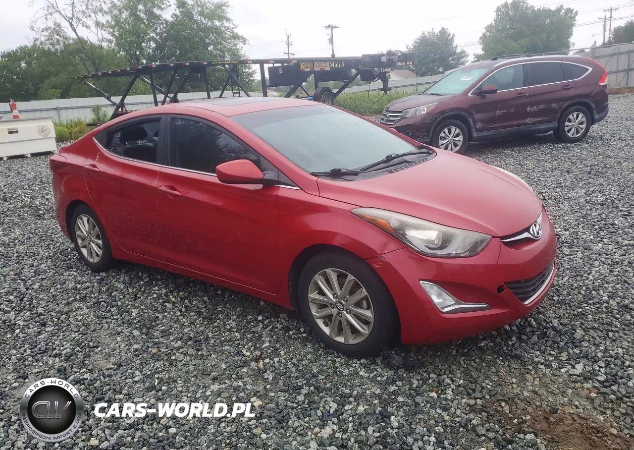 2015 Hyundai Elantra Se VIN:KMHDH4AE0FU224040 - 4