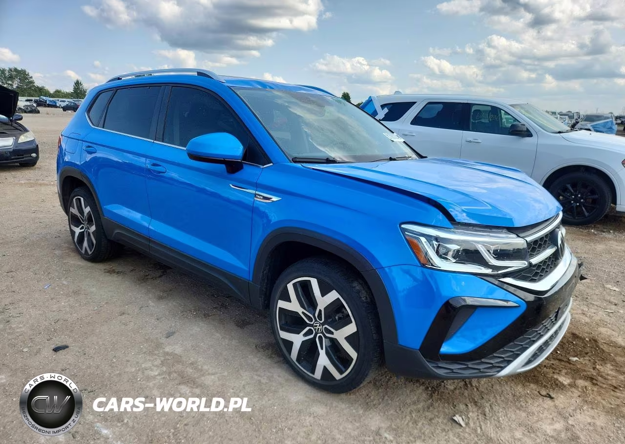 2022 Volkswagen Taos Sel VIN:3VV2X7B24NM066035 - 4
