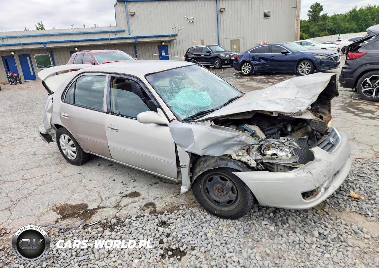 2001 Toyota Corolla Le VIN:2T1BR12E01C496471 - 4