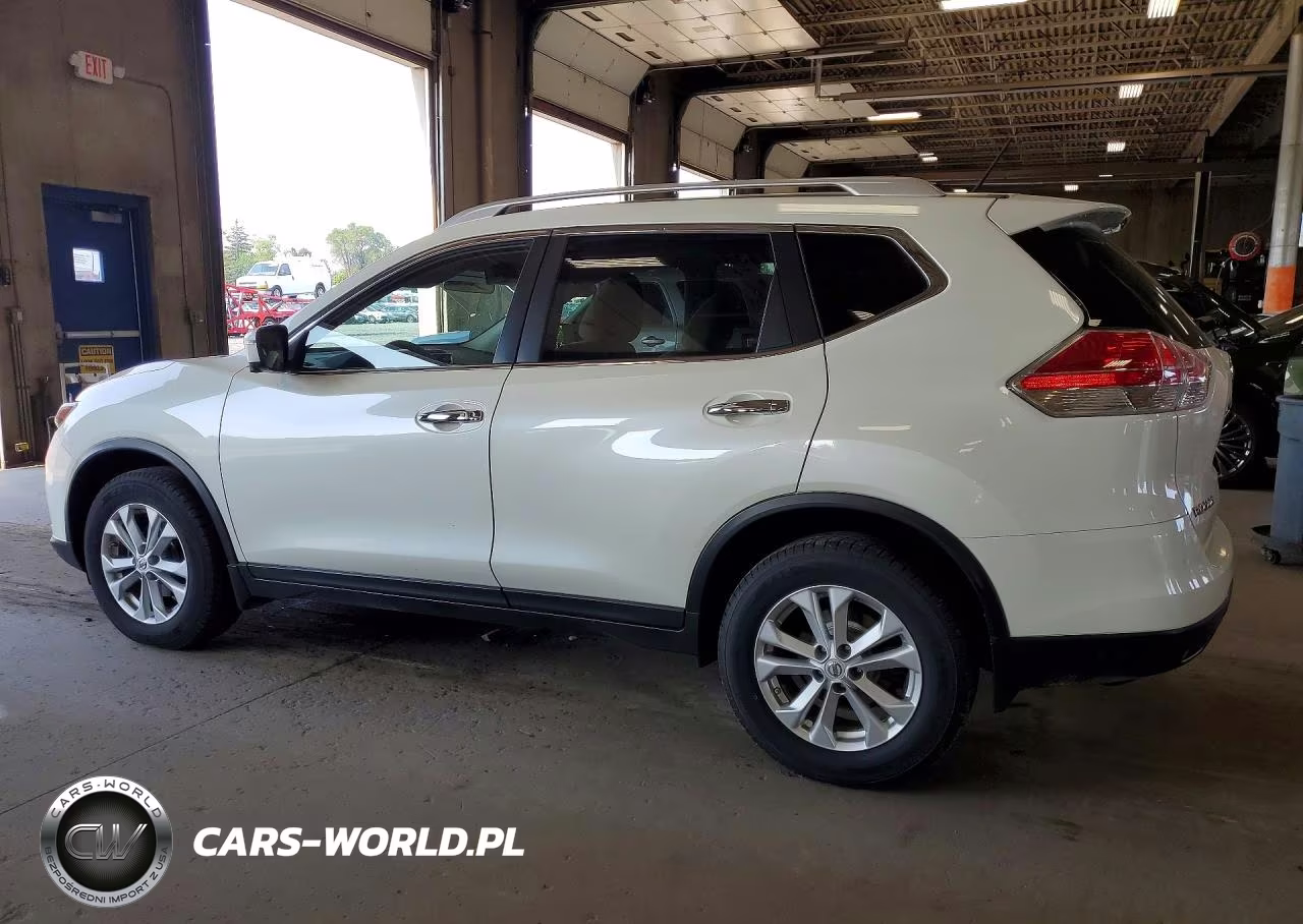2015 Nissan Rogue Sv VIN:KNMAT2MV6FP577080 - 2