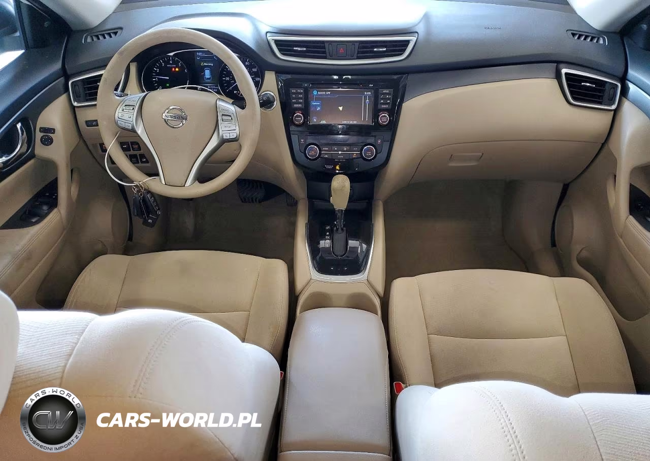 2015 Nissan Rogue Sv VIN:KNMAT2MV6FP577080 - 8