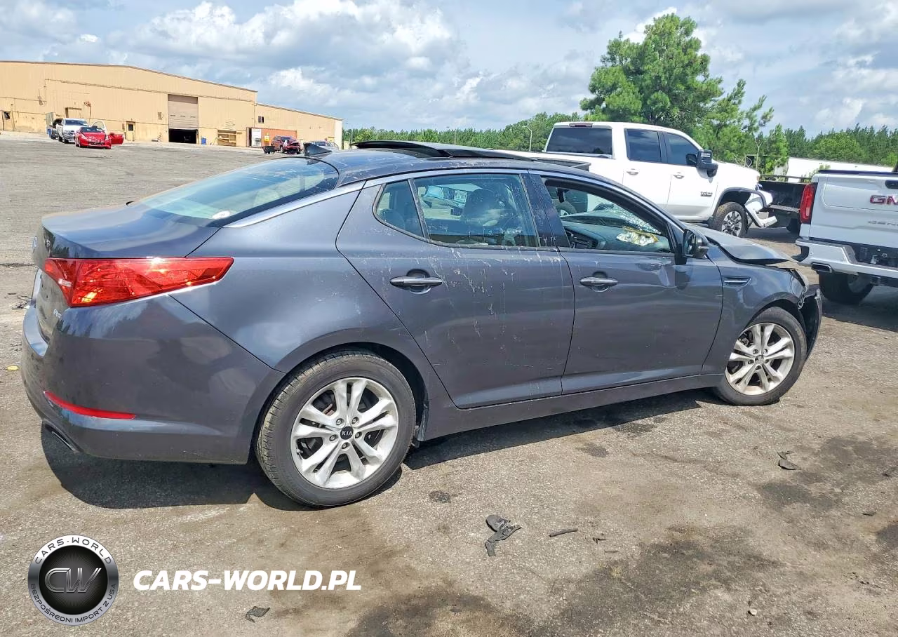 2011 Kia Optima Ex Turbo VIN:KNAGN4A60B5183655 - 3