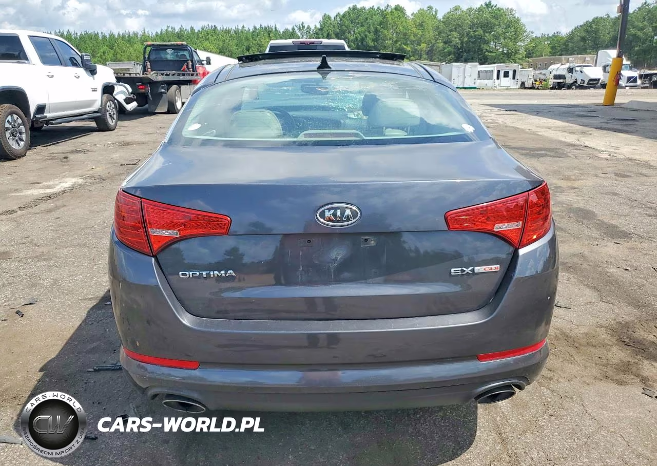 2011 Kia Optima Ex Turbo VIN:KNAGN4A60B5183655 - 6