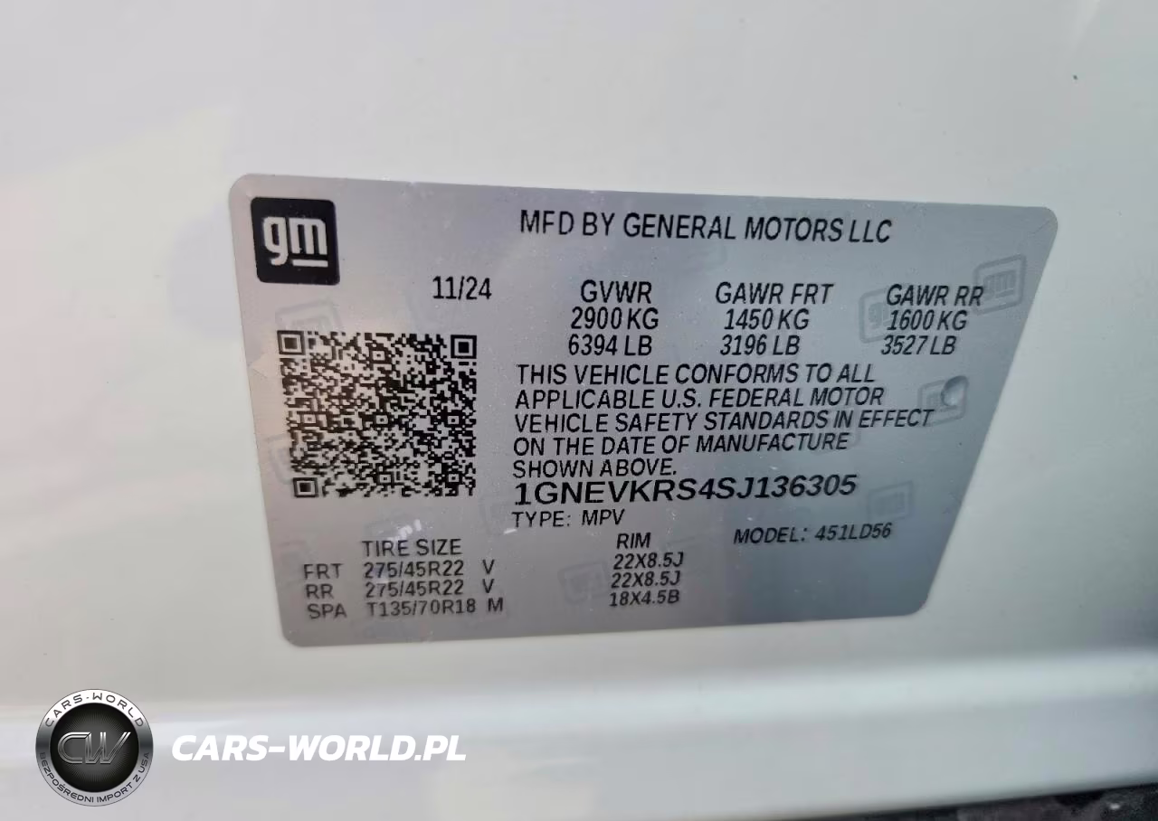 2025 Chevrolet Traverse High Country VIN:1GNEVKRS4SJ136305 - 14