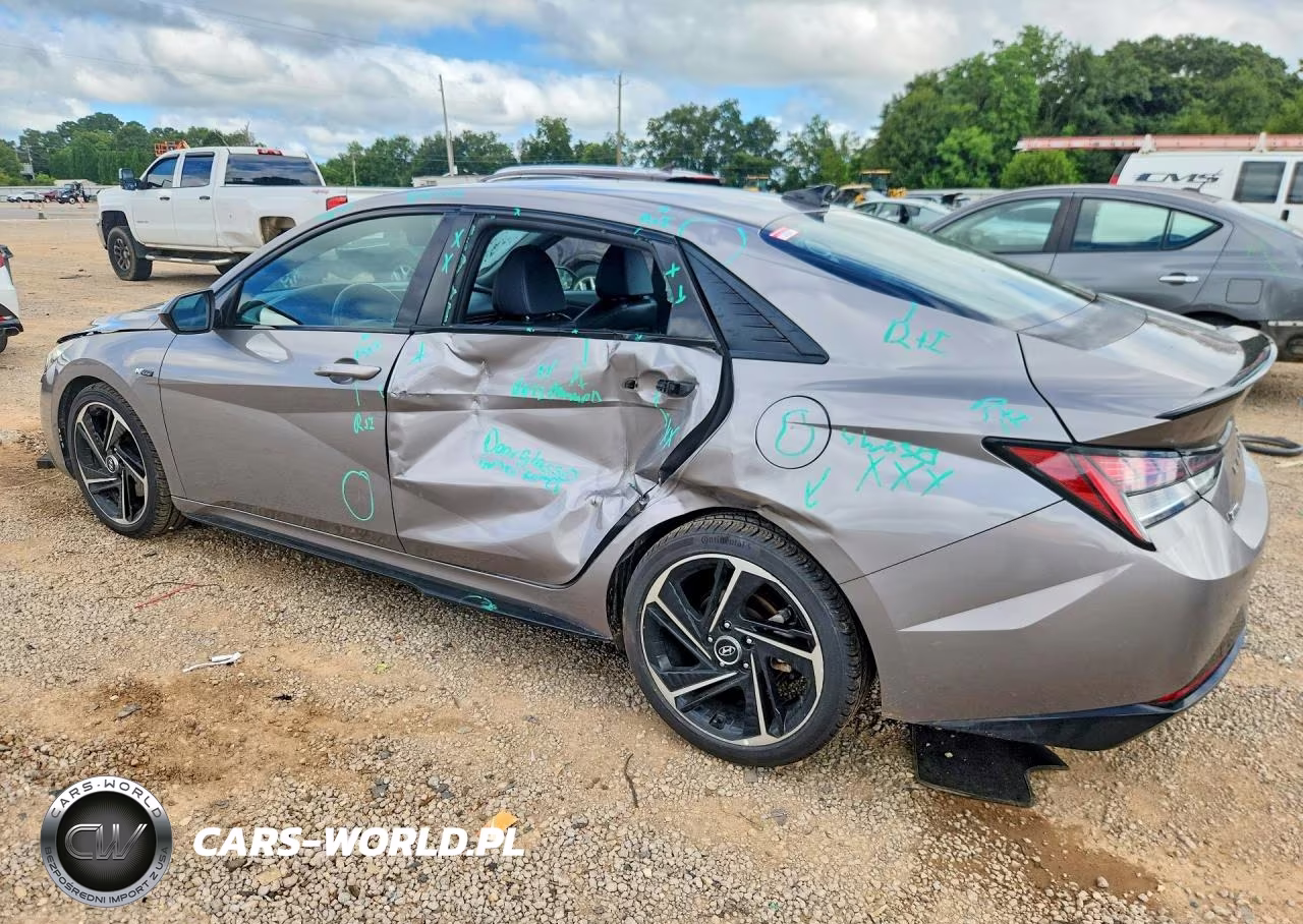 2022 Hyundai Elantra N Line VIN:KMHLR4AF7NU234550 - 2