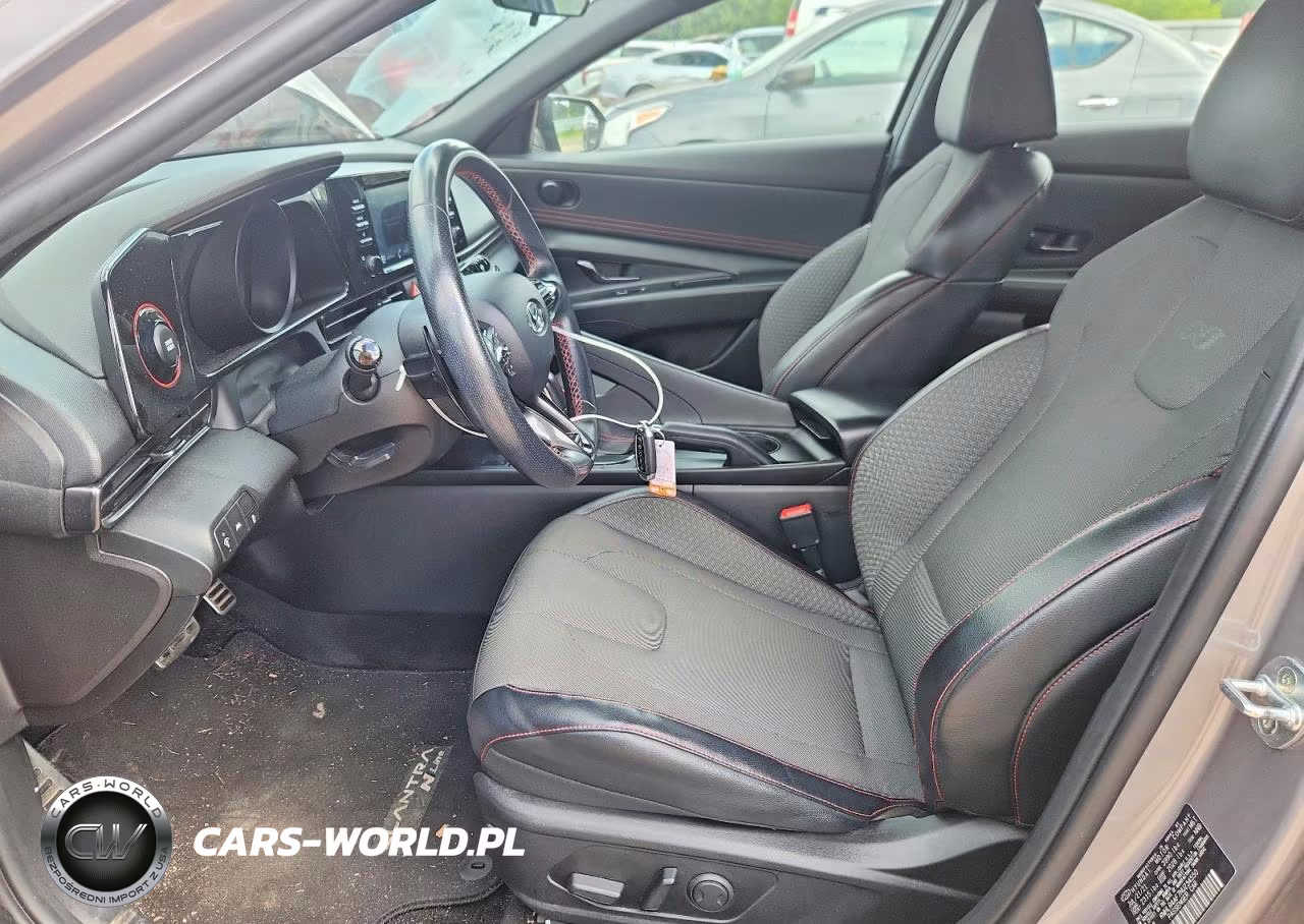 2022 Hyundai Elantra N Line VIN:KMHLR4AF7NU234550 - 7