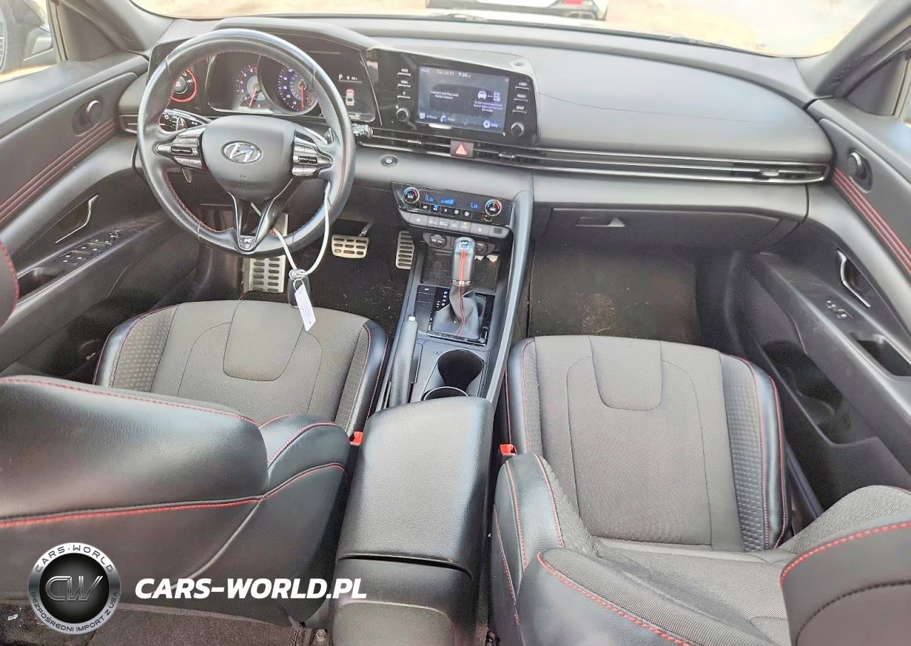 2022 Hyundai Elantra N Line VIN:KMHLR4AF7NU234550 - 8