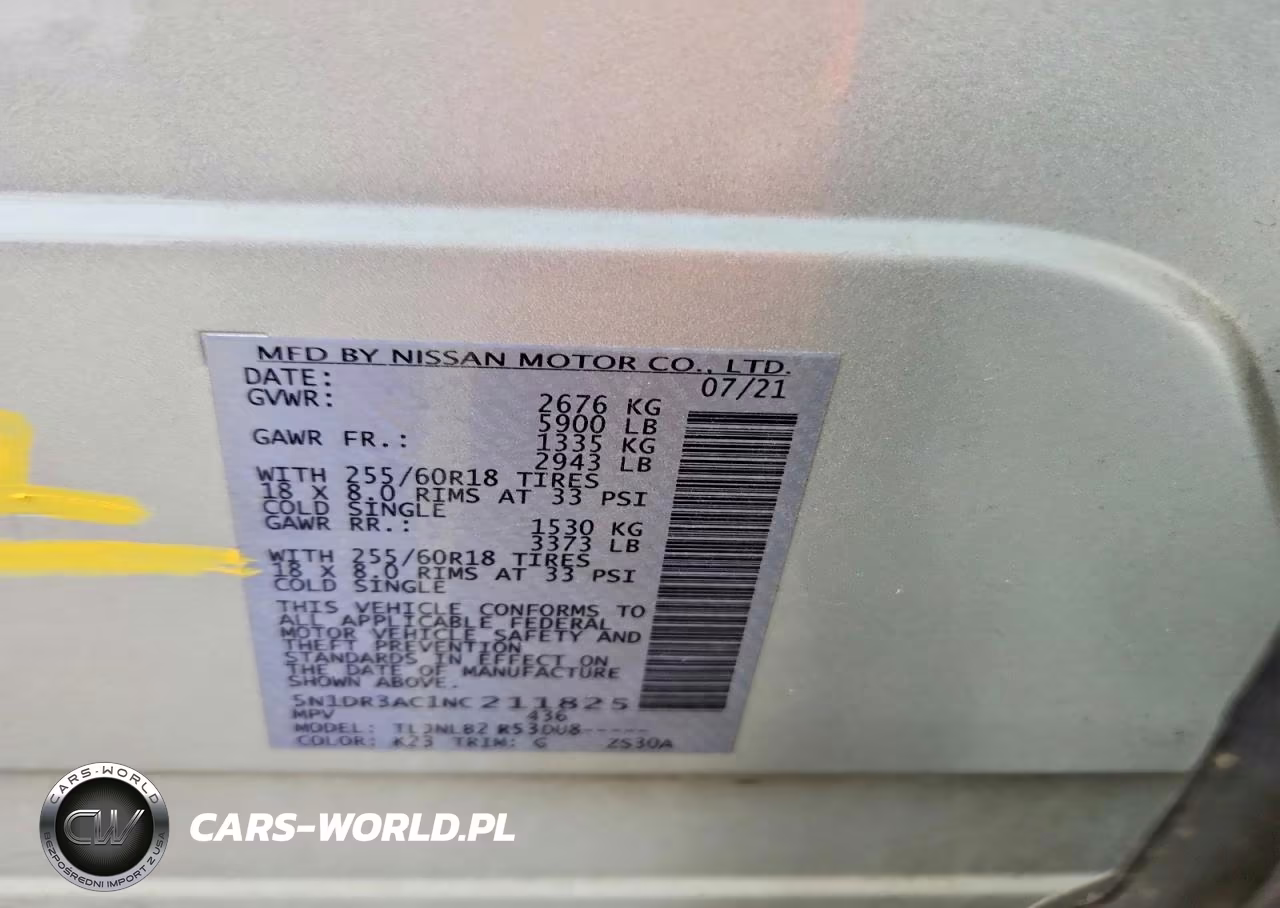 2022 Nissan Pathfinder S VIN:5N1DR3AC1NC211825 - 14