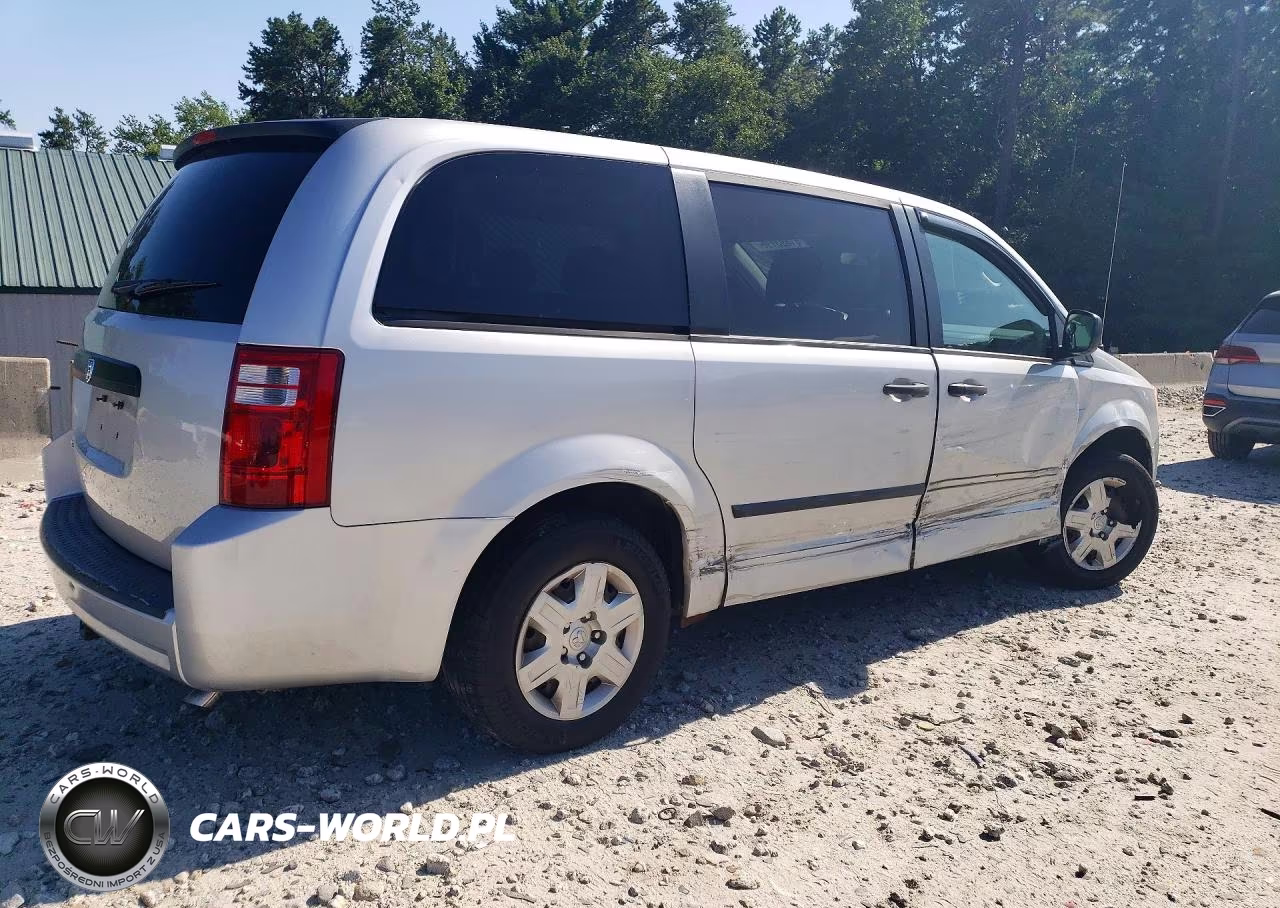 2008 Dodge Grand Caravan Se VIN:2D8HN44H78R127505 - 3
