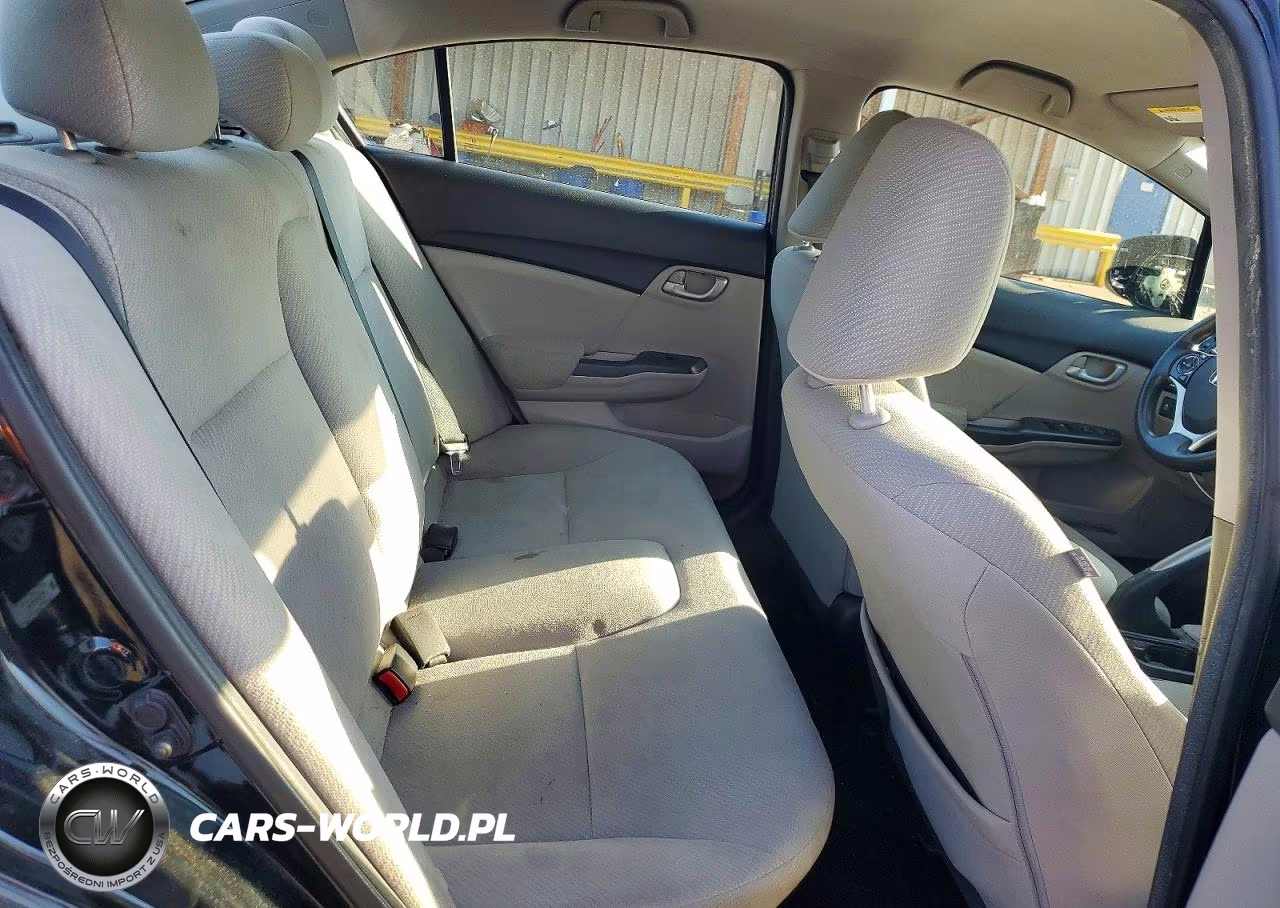 2013 Honda Civic Lx VIN:2HGFB2F50DH572157 - 10