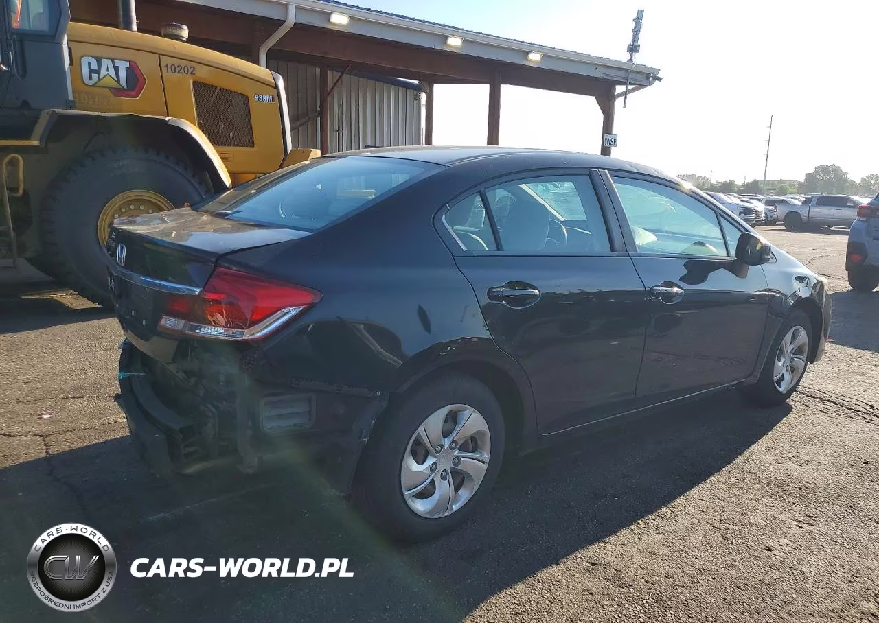 2013 Honda Civic Lx VIN:2HGFB2F50DH572157 - 3