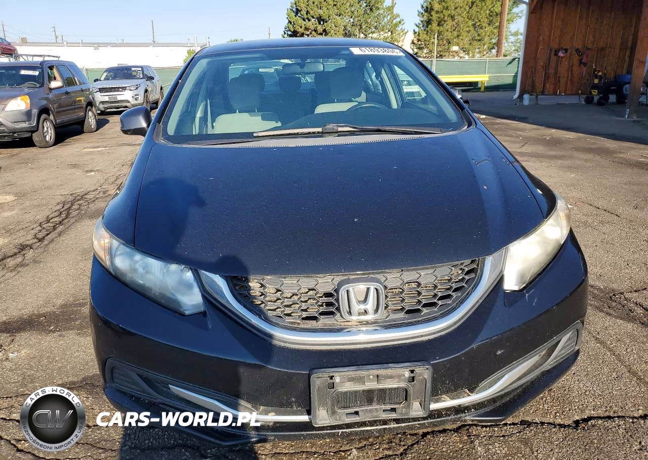 2013 Honda Civic Lx VIN:2HGFB2F50DH572157 - 5