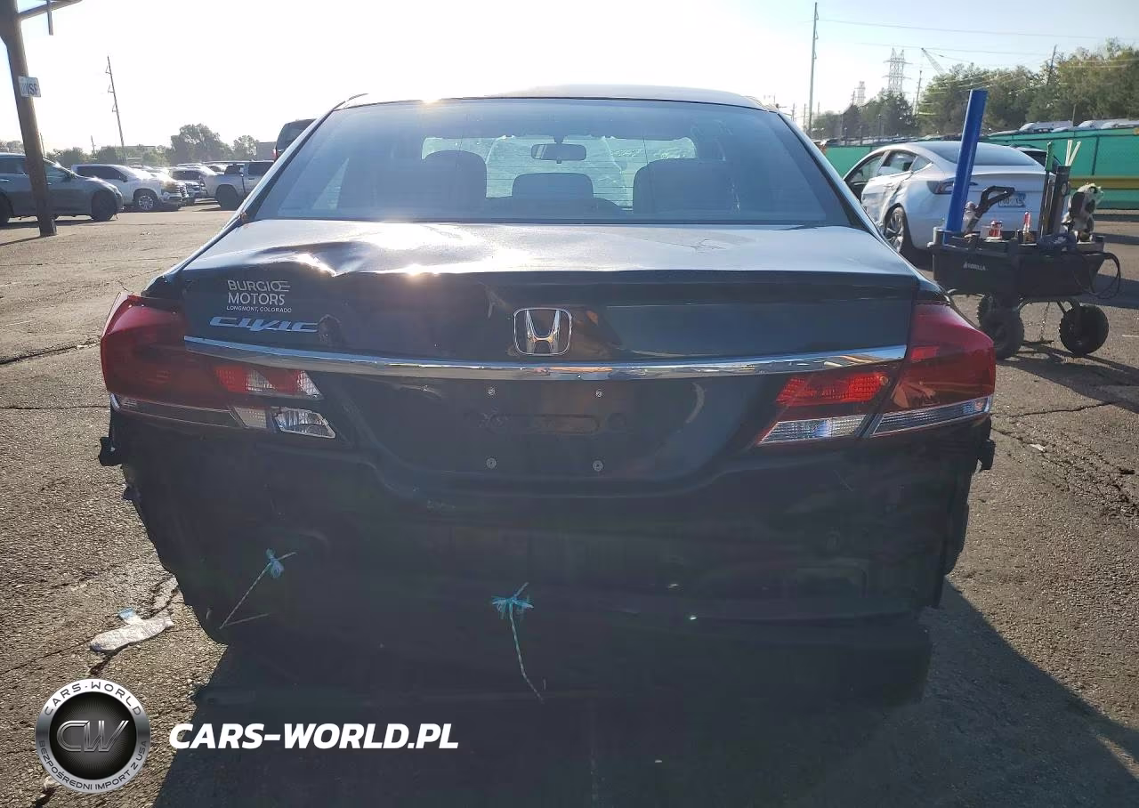 2013 Honda Civic Lx VIN:2HGFB2F50DH572157 - 6
