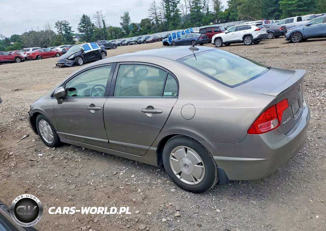 2007 Honda Civic Hybrid VIN:JHMFA36257S018766 - 2