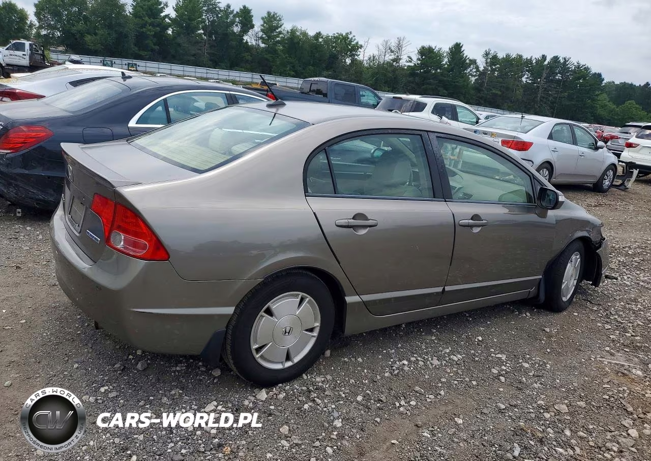 2007 Honda Civic Hybrid VIN:JHMFA36257S018766 - 3