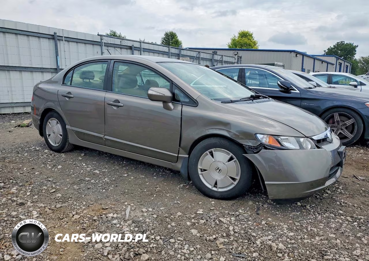 2007 Honda Civic Hybrid VIN:JHMFA36257S018766 - 4