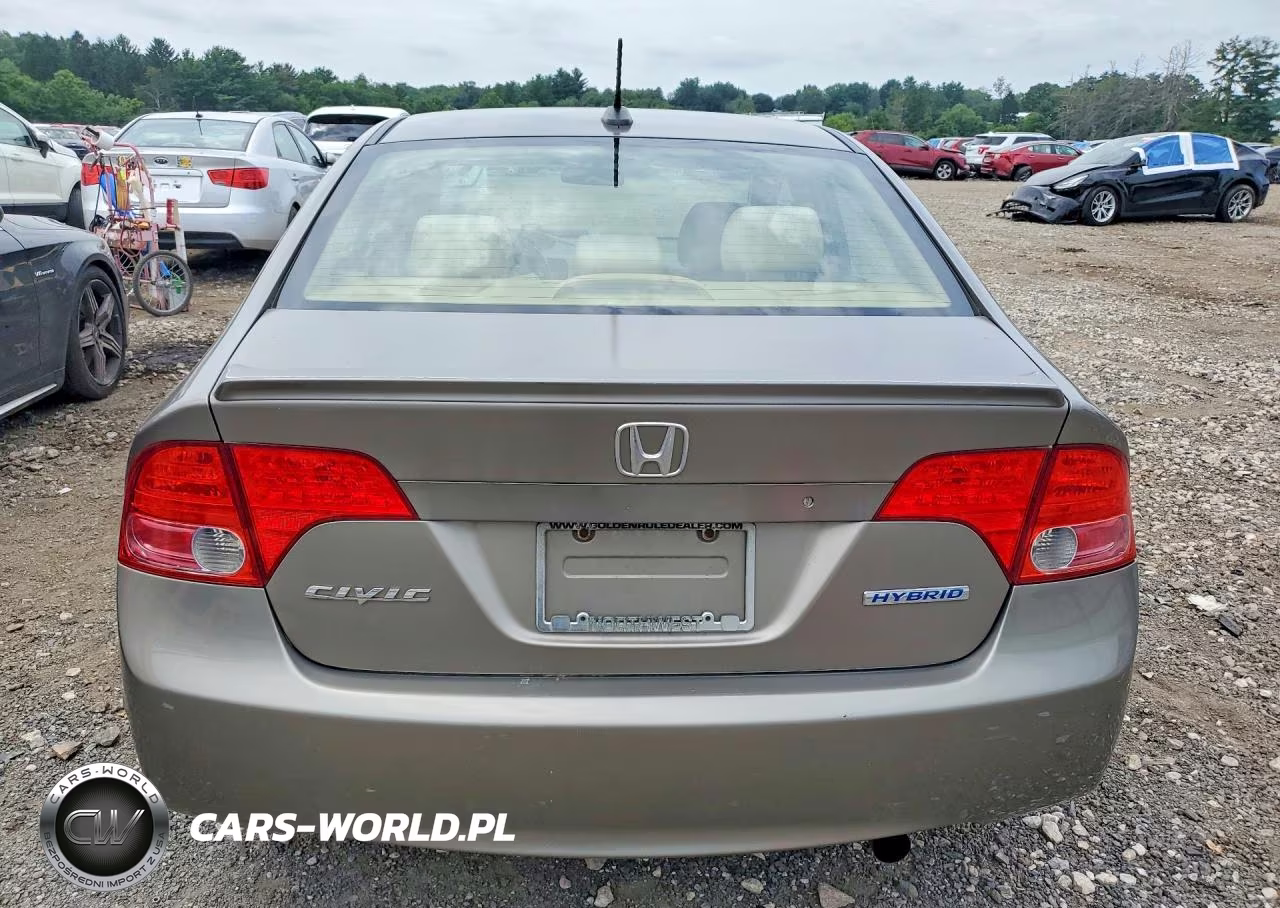 2007 Honda Civic Hybrid VIN:JHMFA36257S018766 - 6