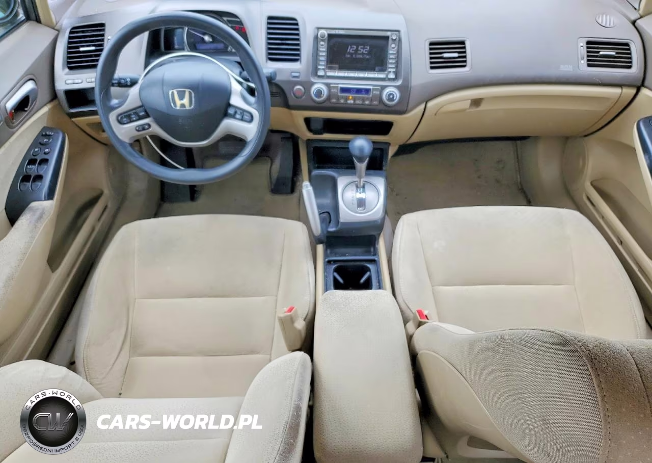 2007 Honda Civic Hybrid VIN:JHMFA36257S018766 - 8