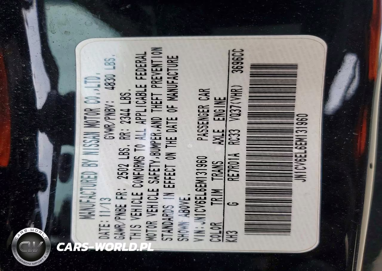 2014 Infiniti Q60 Coupe Base VIN:JN1CV6EL6EM131960 - 12
