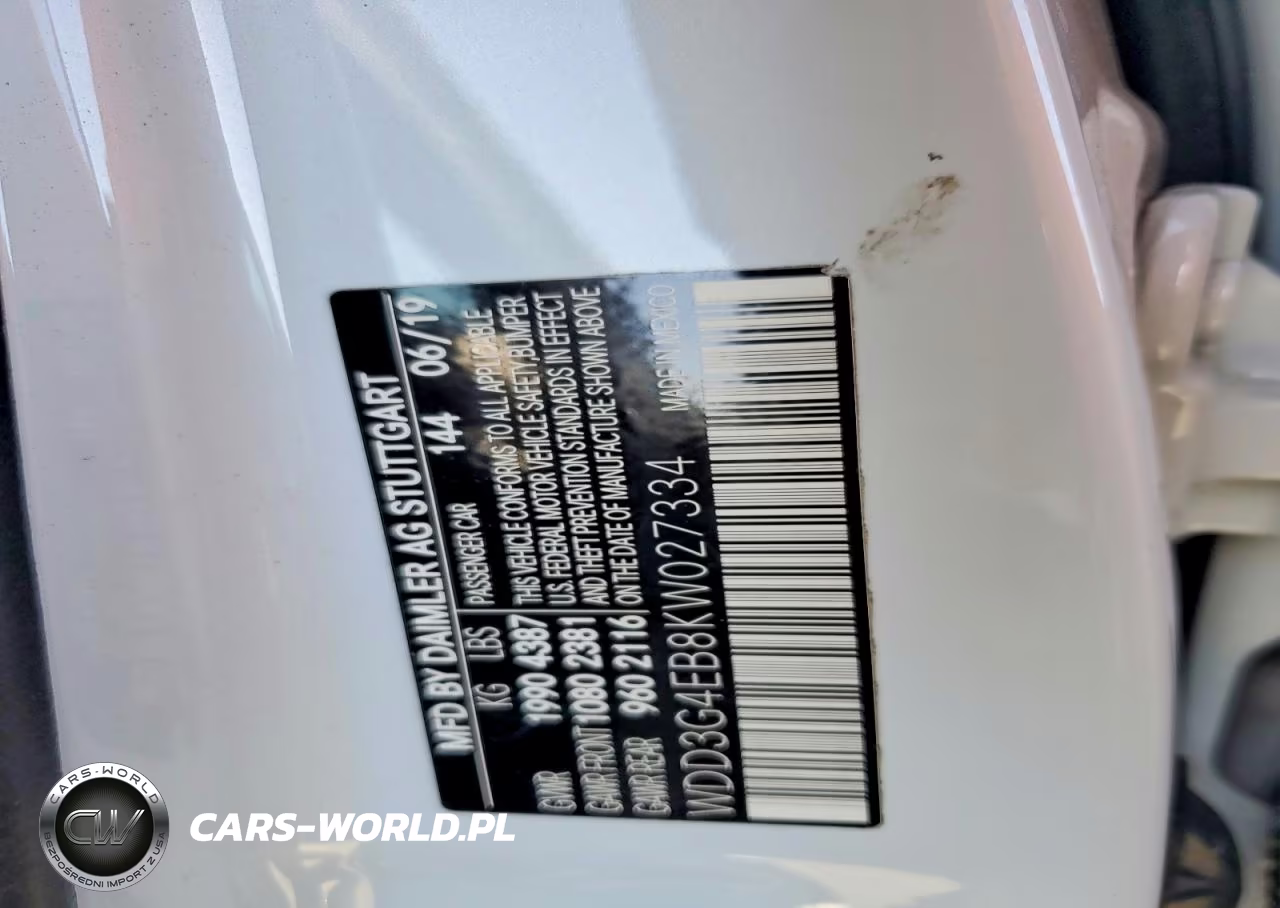 2019 Mercedes-Benz A 220 VIN:WDD3G4EB8KW027334 - 12