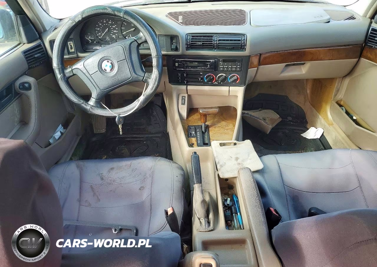 1995 BMW 530 I Automatic VIN:WBAHE2327SGE93490 - 8