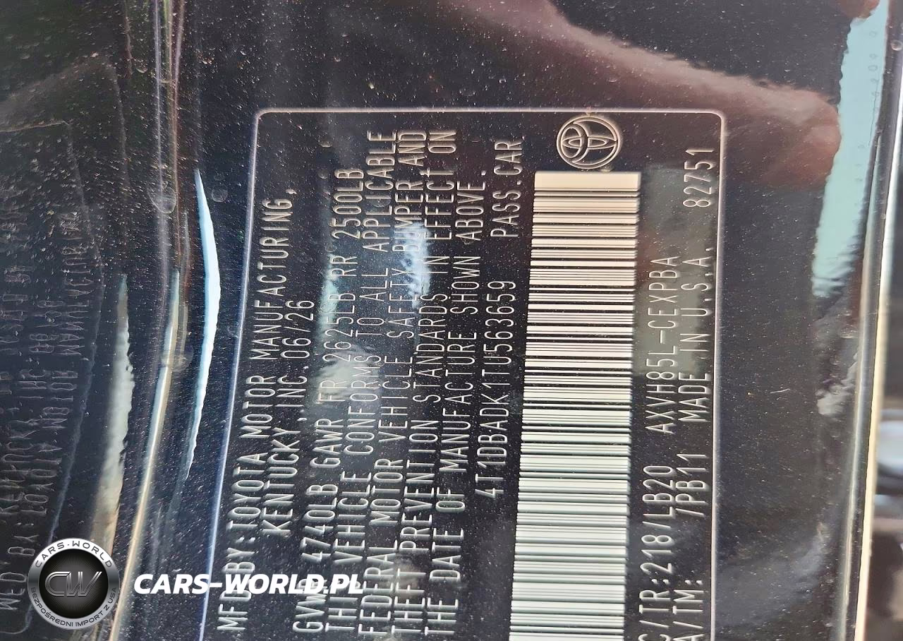 2026 Toyota Camry Xse VIN:4T1DBADK1TU563659 - 13