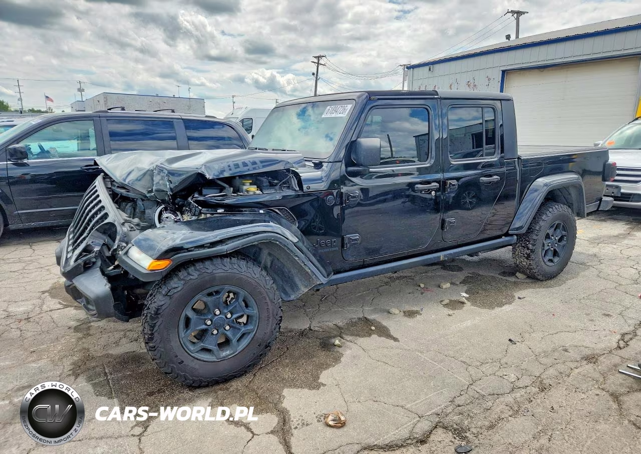 2021 Jeep Gladiator Sport VIN:1C6JJTAM0ML593925 - 1