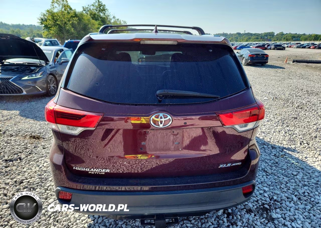 2017 Toyota Highlander Xle VIN:5TDJZRFH4HS450979 - 6
