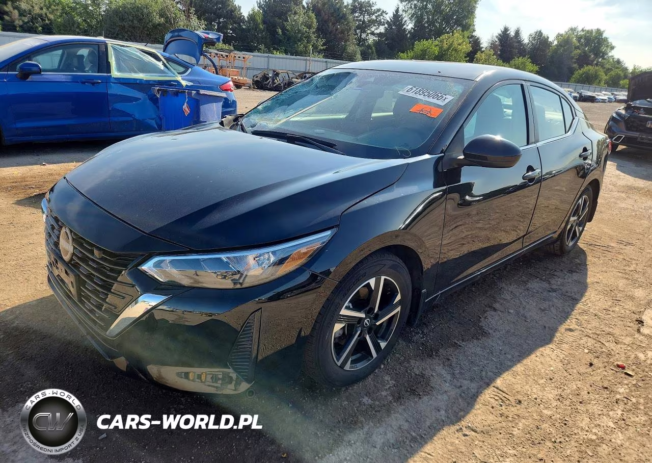2025 Nissan Sentra Sv VIN:3N1AB8CV4SY241687 - 1