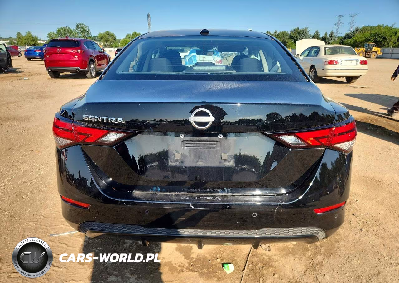 2025 Nissan Sentra Sv VIN:3N1AB8CV4SY241687 - 6