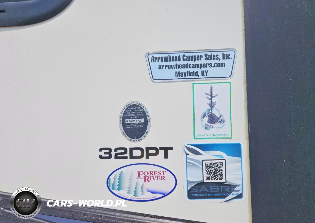 2019 Forest River Sabre Camper VIN:5ZT3SRXB0K6102562 - 9