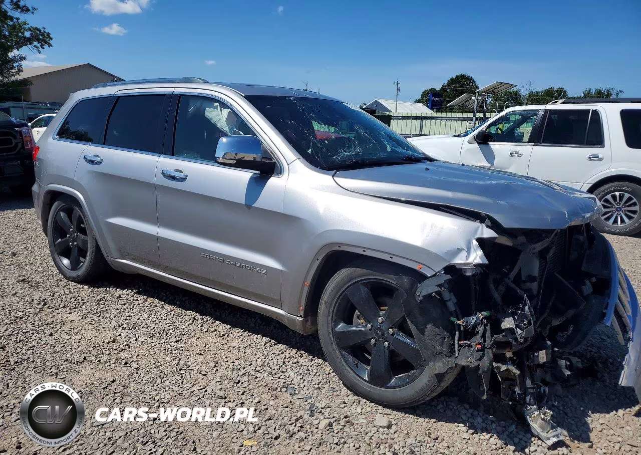 2014 Jeep Grand Cherokee Overland VIN:1C4RJFCM8EC505392 - 4